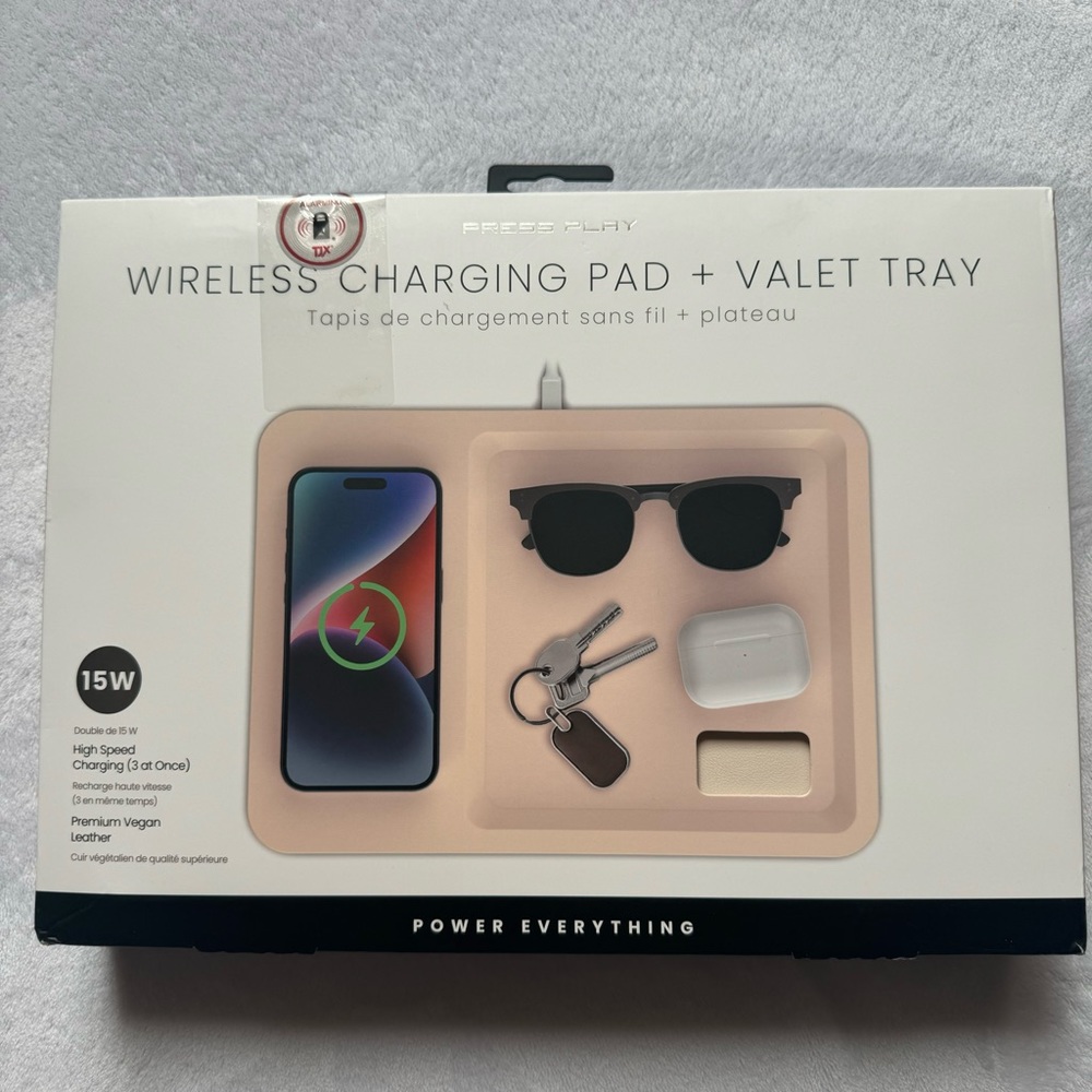 Press Play Wireless Charging Pad new.  #1